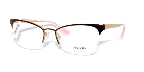 prada havana eyeglasses pink